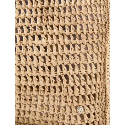 Shopper 'Anika' aus Raffia Beige