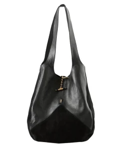 Shopper 'Balloon' mit Patchwork Schwarz