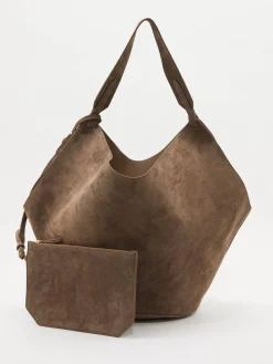 Shopper 'Lotus Medium' Braun