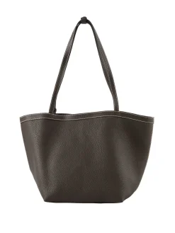Shopper 'Park Tote Three Stitch' Dunkelbraun