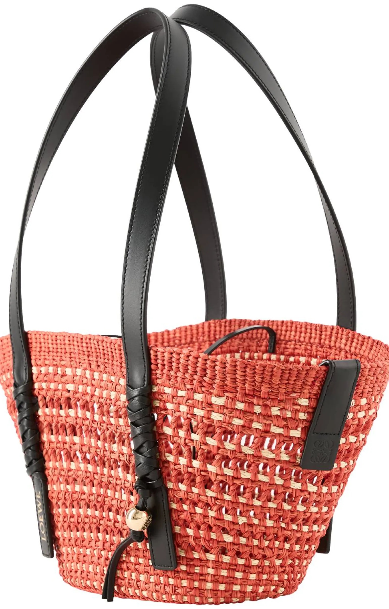 Shopper Paula’s Ibiza 'Braid Small' Red Natural