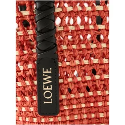 Shopper Paula’s Ibiza 'Braid Small' Red Natural