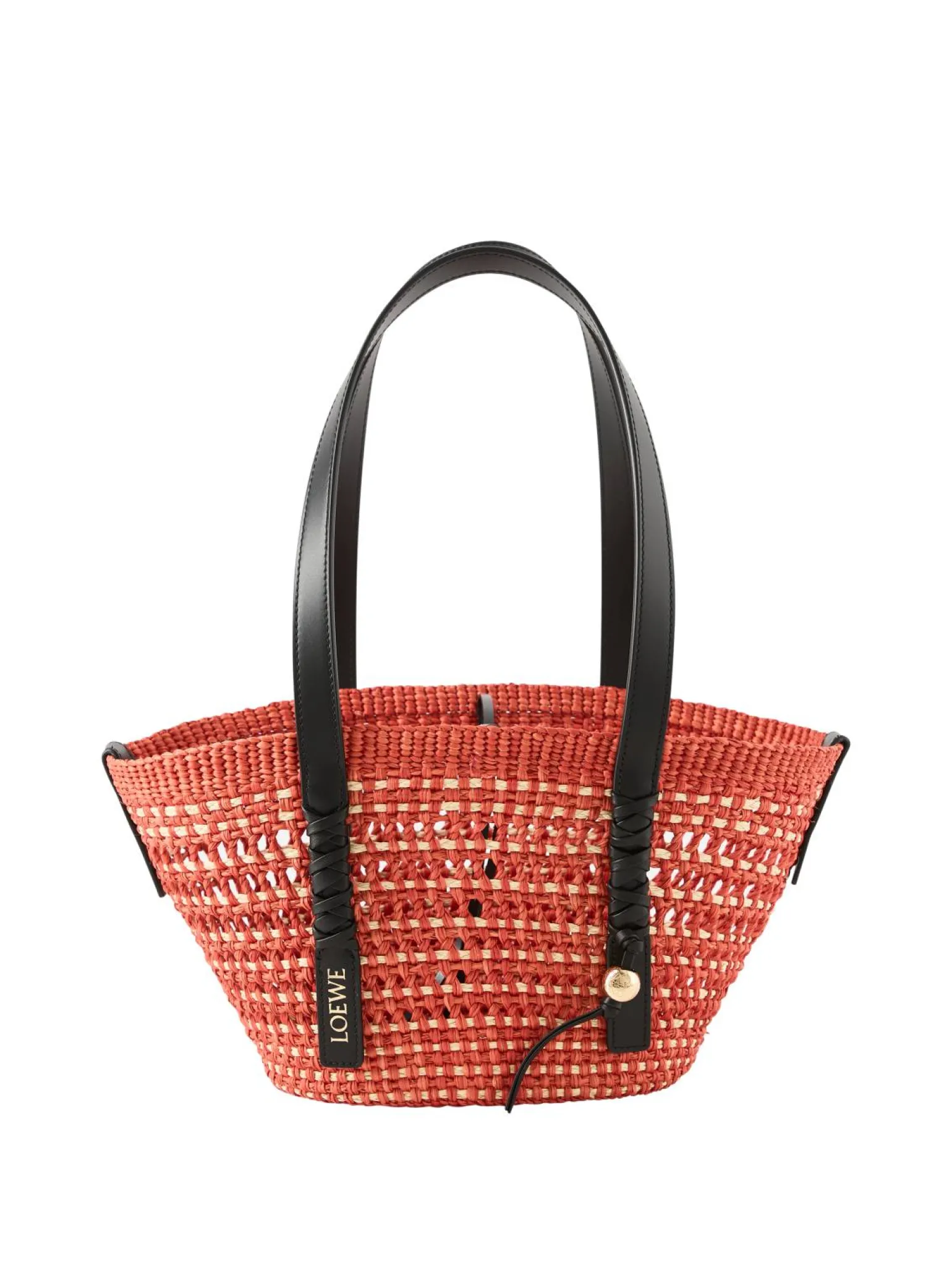 Shopper Paula’s Ibiza 'Braid Small' Red Natural