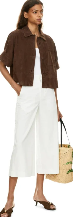 Shopper Paula's Ibiza 'Puzzle Fold Tote Artichoke Medium' Natural/Green