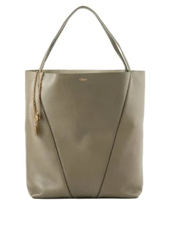 Shopper 'Spin Large' mit Kette Aloe Green