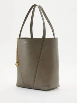 Shopper 'Spin Medium' mit Kette Flannel Grey