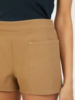 Shorts Mittelbraun