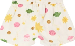 Shorts 'Space' aus Musselin Crème