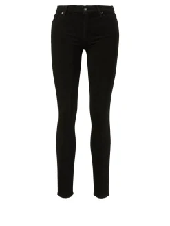 Skinny-Fit Jeans Schwarz