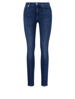 Skinny-Fit Jeans 'Slim Illusion Luxe Los Feliz' Dunkelblau