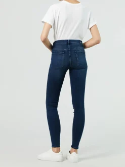 Skinny-Fit Jeans 'Slim Illusion Luxe Los Feliz' Dunkelblau