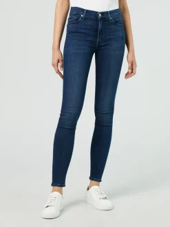 Skinny-Fit Jeans 'Slim Illusion Luxe Los Feliz' Dunkelblau