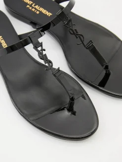 Slide-Sandalen 'Cassandra' Schwarz