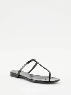Slide-Sandalen 'Cassandra' Schwarz