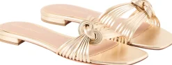 Slide Sandalen 'Eloise' Gold