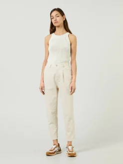 Slim-Fit Jeans 'Dana' Crème