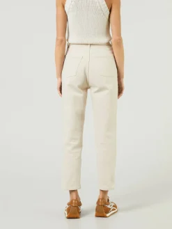 Slim-Fit Jeans 'Dana' Crème