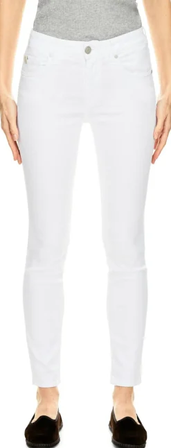 Slim-Fit Jeans 'Kimberly' Weiß