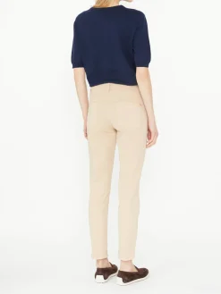 Slim-Fit-Jeans 'Piper Cropped' Beige