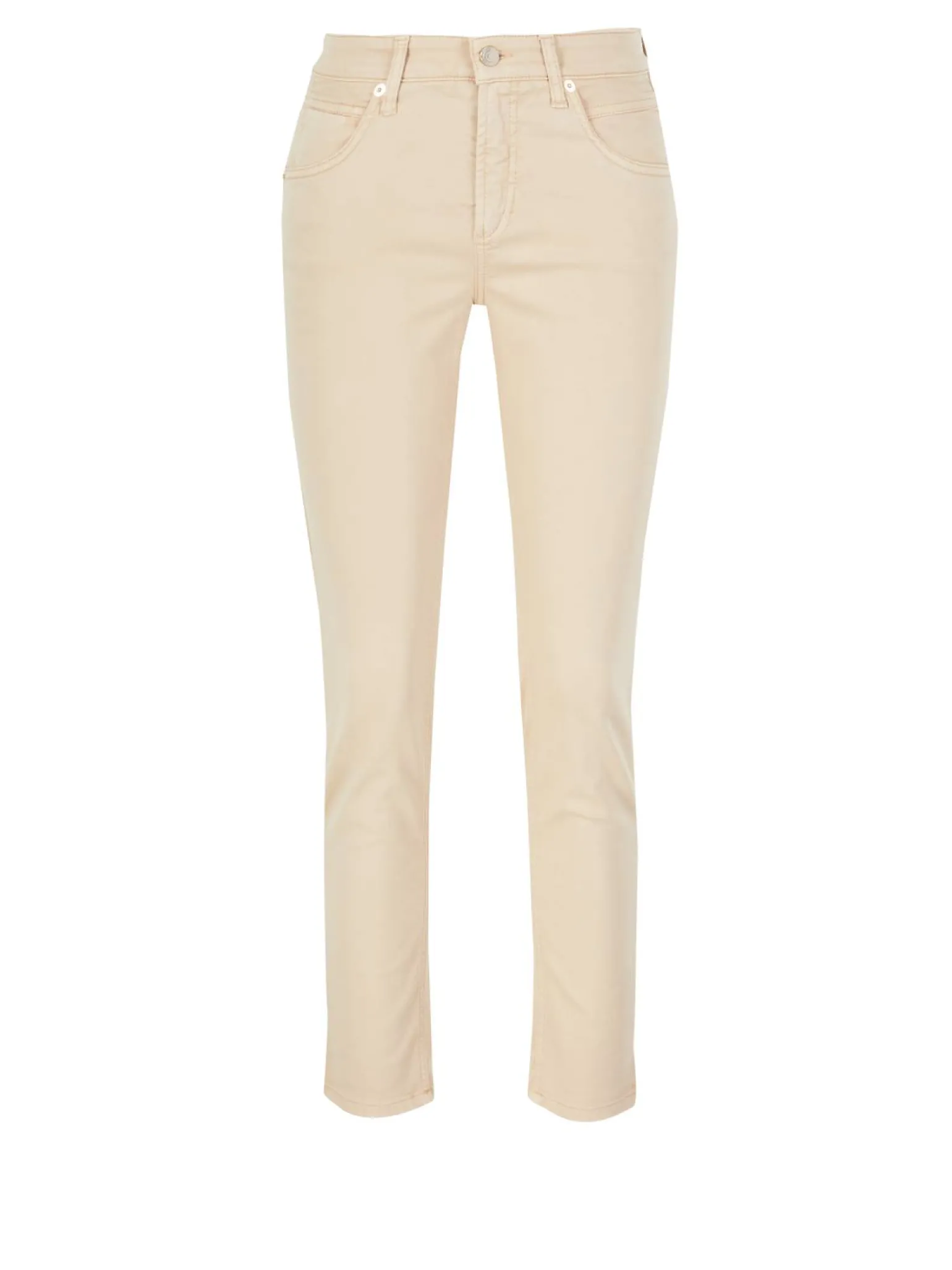 Slim-Fit-Jeans 'Piper Cropped' Beige
