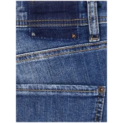 Slim-Fit-Jeans 'Piper Cropped' Mittelblau