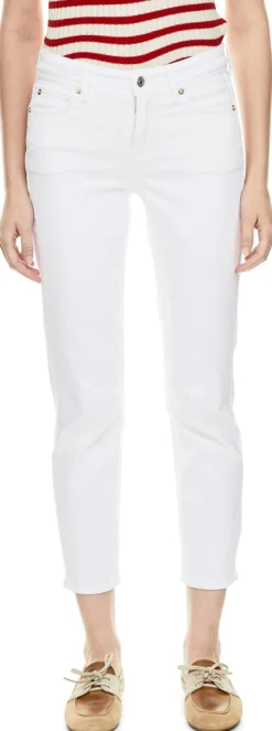 Slim-Fit Jeans 'Piper' Weiß