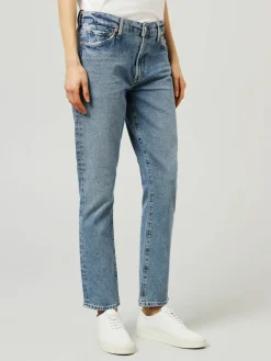 Slim-Fit Jeans 'Skyla' Hellblau