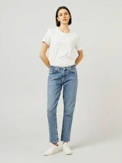 Slim-Fit Jeans 'Skyla' Hellblau