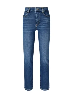 Slim-Fit Jeans 'The Pencil' Mittelblau