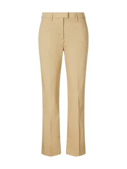 Slim-Fit Stoffhose 'Mary' Beige