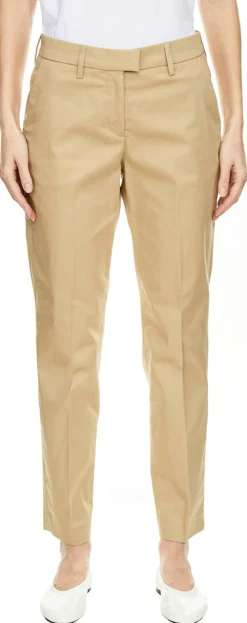 Slim-Fit Stoffhose 'Mary' Beige