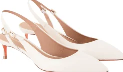 Slingback-Pumps 'Audrey' Weiß