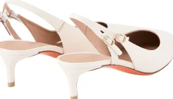 Slingback-Pumps 'Audrey' Weiß