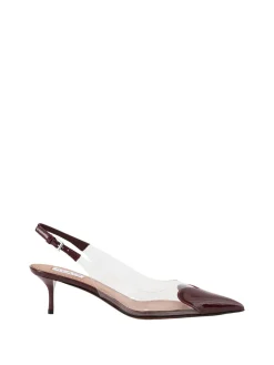 Slingback-Pumps '55' Bordeaux
