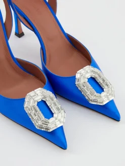 Slingback-Pumps 'Camelia' Blau
