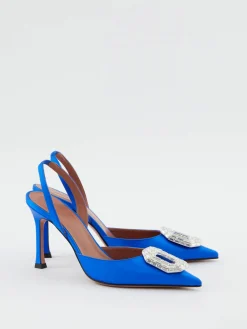 Slingback-Pumps 'Camelia' Blau