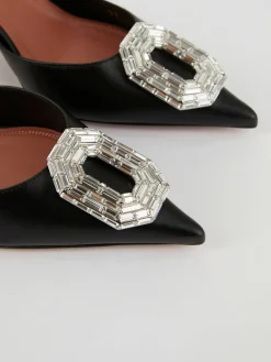 Slingback-Pumps 'Camelia' Schwarz