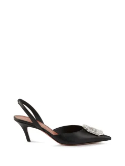 Slingback-Pumps 'Camelia' Schwarz