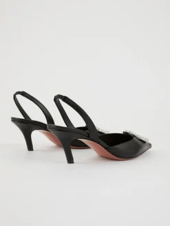 Slingback-Pumps 'Camelia' Schwarz