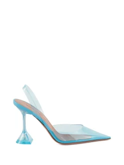 Slingback-Pumps 'Holli Glass' Blau