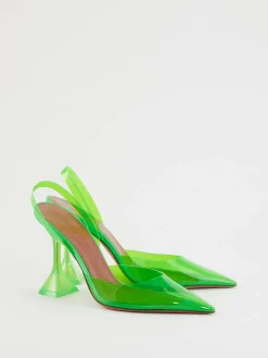 Slingback-Pumps 'Holli Glass' Grün