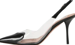 Slingback-Pumps '90' Schwarz
