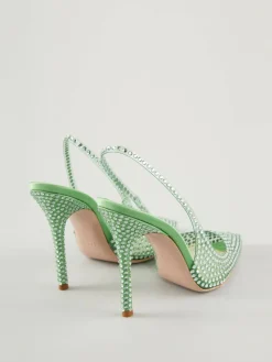 Slingback-Pumps 'Stella' Grün
