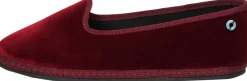 Slipper 'Modigliani' aus Samt Bordeaux Sipario