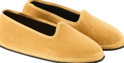 Slipper 'Modigliani' aus Samt Giallo Ribolla
