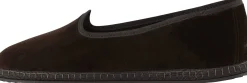 Slipper 'Modigliani' aus Samt Marrone Caranto