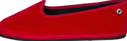 Slipper 'Modigliani' aus Samt Rosso Refosco
