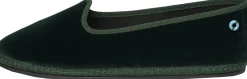 Slipper 'Modigliani' aus Samt Verde Carnia