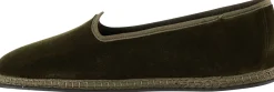 Slipper 'Modigliani' aus Samt Verde Loden