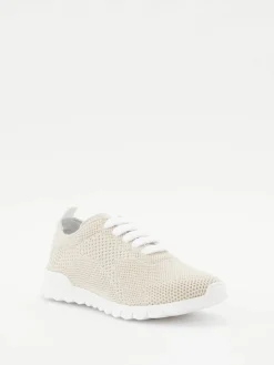 Sneaker aus Cashmere Beige